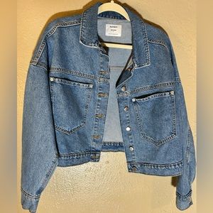 Old Navy Boyfriend Cropped Jean Jacket